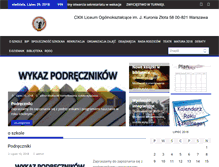 Tablet Screenshot of lokuronia.edu.pl